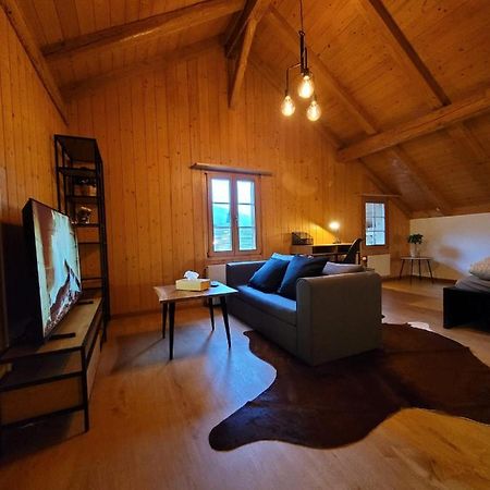 Forest View Apartment In Leissigen By Interlaken With No Kitchen Exterior foto