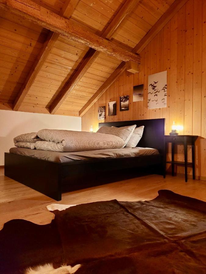 Forest View Apartment In Leissigen By Interlaken With No Kitchen Exterior foto