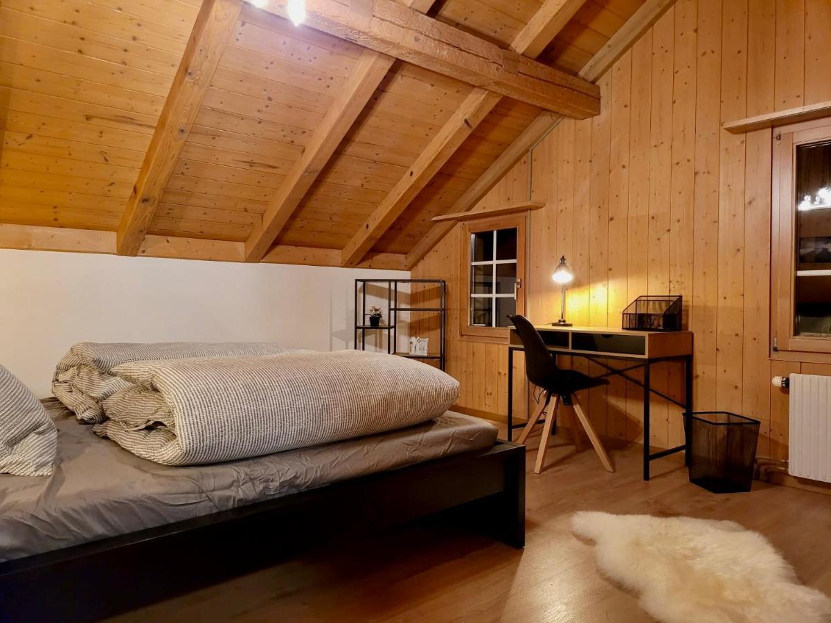 Forest View Apartment In Leissigen By Interlaken With No Kitchen Exterior foto