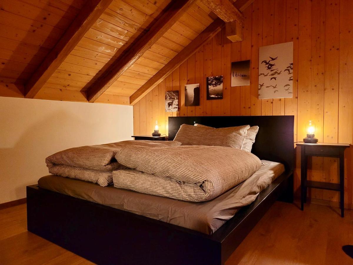 Forest View Apartment In Leissigen By Interlaken With No Kitchen Exterior foto